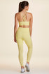 Alala | Crop Vamp Tight in Buttercup